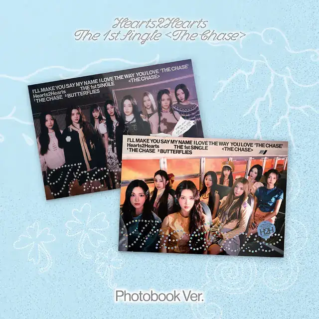 HEARTS2HEARTS (하츠투하츠) - 싱글 1집 [THE CHASE] [PHOTO BOOK VER]